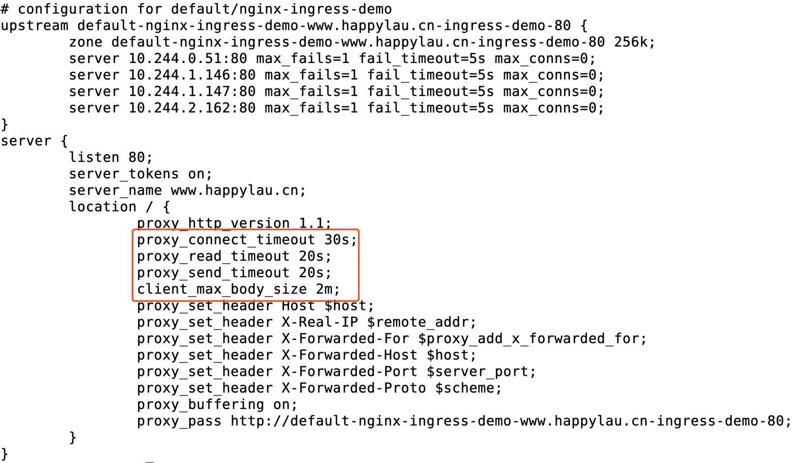 Nginx Annotations演示